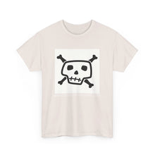 Load image into Gallery viewer, Ocracoke Sea Salt Tribal Skull and Crossed Bones Unisex Heavy Cotton Tee
