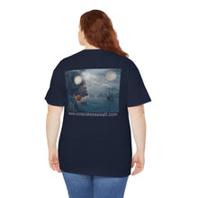 Load image into Gallery viewer, Ocracoke Sea Salt Flag Ship t shirt