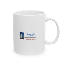 Load image into Gallery viewer, Ocracoke Sea Salt's Blackbeard's Flag Ceramic Mug 11oz