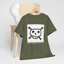 Load image into Gallery viewer, Ocracoke Sea Salt Tribal Skull and Crossed Bones Unisex Heavy Cotton Tee