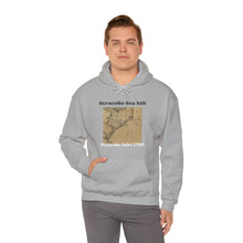 Load image into Gallery viewer, Ocracoke Inlet in the 1700's - Unisex Heavy Blend™ Hooded Sweatshirt