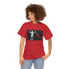 Load image into Gallery viewer, Blackbeard's Flag Unisex Heavy Cotton Tee