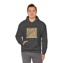 Load image into Gallery viewer, Ocracoke Inlet in the 1700's - Unisex Heavy Blend™ Hooded Sweatshirt