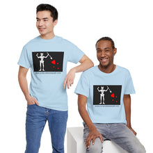 Load image into Gallery viewer, Blackbeard's Flag Unisex Heavy Cotton Tee