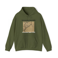 Load image into Gallery viewer, Ocracoke Inlet in the 1700's - Unisex Heavy Blend™ Hooded Sweatshirt