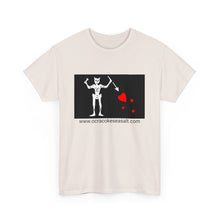 Load image into Gallery viewer, Blackbeard's Flag Unisex Heavy Cotton Tee