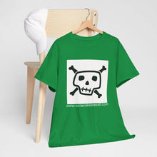 Load image into Gallery viewer, Ocracoke Sea Salt Tribal Skull and Crossed Bones Unisex Heavy Cotton Tee