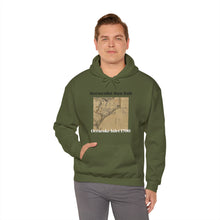 Load image into Gallery viewer, Ocracoke Inlet in the 1700's - Unisex Heavy Blend™ Hooded Sweatshirt