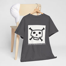 Load image into Gallery viewer, Ocracoke Sea Salt Tribal Skull and Crossed Bones Unisex Heavy Cotton Tee