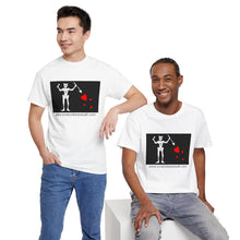 Load image into Gallery viewer, Blackbeard's Flag Unisex Heavy Cotton Tee