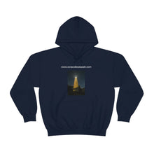 Load image into Gallery viewer, Ocracoke Sea Salt Has The Ocracoke Light house Unisex Heavy Blend™ Hooded Sweatshirt