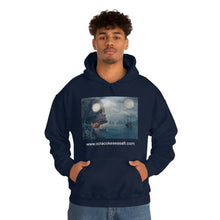 Load image into Gallery viewer, Ocracoke Sea Salt's Flag Ship Unisex Heavy Blend™ Hooded Sweatshirt
