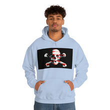 Load image into Gallery viewer, Skull and Cross bones Merica™ Unisex Heavy Blend™ Hooded Sweatshirt