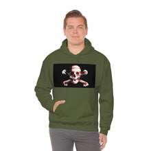 Load image into Gallery viewer, Skull and Cross bones Merica™ Unisex Heavy Blend™ Hooded Sweatshirt