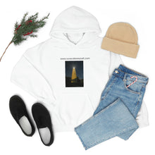 Load image into Gallery viewer, Ocracoke Sea Salt Has The Ocracoke Light house Unisex Heavy Blend™ Hooded Sweatshirt
