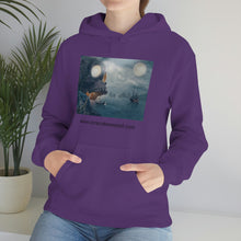 Load image into Gallery viewer, Ocracoke Sea Salt's Flag Ship Unisex Heavy Blend™ Hooded Sweatshirt