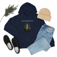 Load image into Gallery viewer, Ocracoke Sea Salt Has The Ocracoke Light house Unisex Heavy Blend™ Hooded Sweatshirt