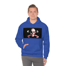 Load image into Gallery viewer, Skull and Cross bones Merica™ Unisex Heavy Blend™ Hooded Sweatshirt