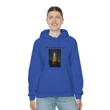 Load image into Gallery viewer, Ocracoke Sea Salt Has The Ocracoke Light house Unisex Heavy Blend™ Hooded Sweatshirt