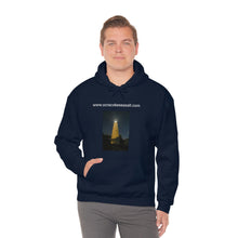 Load image into Gallery viewer, Ocracoke Sea Salt Has The Ocracoke Light house Unisex Heavy Blend™ Hooded Sweatshirt