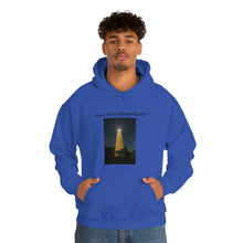 Load image into Gallery viewer, Ocracoke Sea Salt Has The Ocracoke Light house Unisex Heavy Blend™ Hooded Sweatshirt