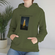Load image into Gallery viewer, Ocracoke Sea Salt Has The Ocracoke Light house Unisex Heavy Blend™ Hooded Sweatshirt
