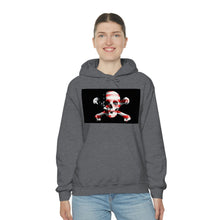 Load image into Gallery viewer, Skull and Cross bones Merica™ Unisex Heavy Blend™ Hooded Sweatshirt