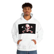 Load image into Gallery viewer, Skull and Cross bones Merica™ Unisex Heavy Blend™ Hooded Sweatshirt
