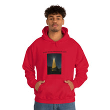 Load image into Gallery viewer, Ocracoke Sea Salt Has The Ocracoke Light house Unisex Heavy Blend™ Hooded Sweatshirt