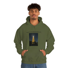 Load image into Gallery viewer, Ocracoke Sea Salt Has The Ocracoke Light house Unisex Heavy Blend™ Hooded Sweatshirt