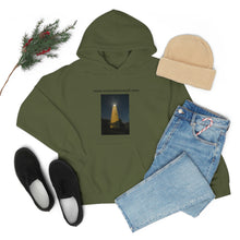 Load image into Gallery viewer, Ocracoke Sea Salt Has The Ocracoke Light house Unisex Heavy Blend™ Hooded Sweatshirt