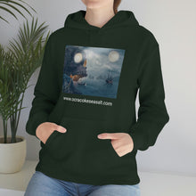 Load image into Gallery viewer, Ocracoke Sea Salt's Flag Ship Unisex Heavy Blend™ Hooded Sweatshirt