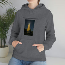 Load image into Gallery viewer, Ocracoke Sea Salt Has The Ocracoke Light house Unisex Heavy Blend™ Hooded Sweatshirt