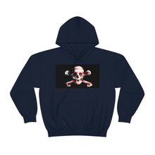 Load image into Gallery viewer, Skull and Cross bones Merica™ Unisex Heavy Blend™ Hooded Sweatshirt