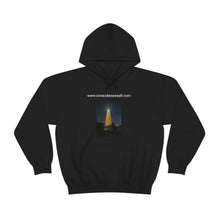 Load image into Gallery viewer, Ocracoke Sea Salt Has The Ocracoke Light house Unisex Heavy Blend™ Hooded Sweatshirt