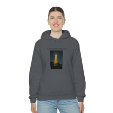 Load image into Gallery viewer, Ocracoke Sea Salt Has The Ocracoke Light house Unisex Heavy Blend™ Hooded Sweatshirt