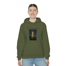 Load image into Gallery viewer, Ocracoke Sea Salt Has The Ocracoke Light house Unisex Heavy Blend™ Hooded Sweatshirt
