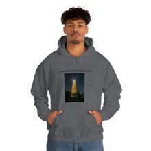 Load image into Gallery viewer, Ocracoke Sea Salt Has The Ocracoke Light house Unisex Heavy Blend™ Hooded Sweatshirt