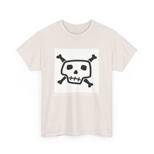 Load image into Gallery viewer, Ocracoke Sea Salt Tribal Skull and Crossed Bones Unisex Heavy Cotton Tee
