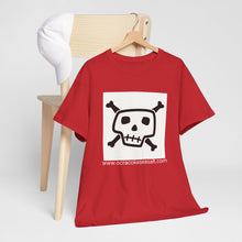 Load image into Gallery viewer, Ocracoke Sea Salt Tribal Skull and Crossed Bones Unisex Heavy Cotton Tee
