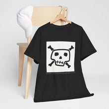 Load image into Gallery viewer, Ocracoke Sea Salt Tribal Skull and Crossed Bones Unisex Heavy Cotton Tee
