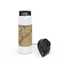 Load image into Gallery viewer, Ocracoke Inlet 1700&#39;s Stainless Steel Water Bottle, Standard Lid
