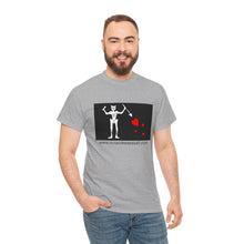 Load image into Gallery viewer, Blackbeard&#39;s Flag Unisex Heavy Cotton Tee
