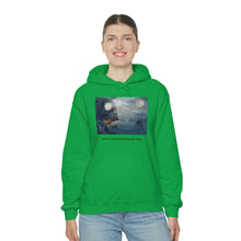 Load image into Gallery viewer, Ocracoke Sea Salt&#39;s Flag Ship Unisex Heavy Blend™ Hooded Sweatshirt
