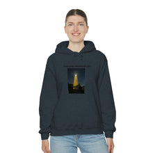 Load image into Gallery viewer, Ocracoke Sea Salt Has The Ocracoke Light house Unisex Heavy Blend™ Hooded Sweatshirt
