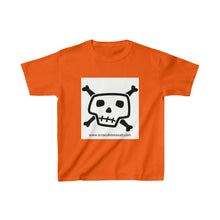 Load image into Gallery viewer, Ocracoke Sea Salt&#39;s Tribal Kids Skull and Crossed Bones Heavy Cotton™ Tee
