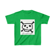 Load image into Gallery viewer, Ocracoke Sea Salt&#39;s Tribal Kids Skull and Crossed Bones Heavy Cotton™ Tee
