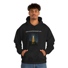 Load image into Gallery viewer, Ocracoke Sea Salt Has The Ocracoke Light house Unisex Heavy Blend™ Hooded Sweatshirt
