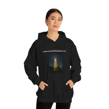 Load image into Gallery viewer, Ocracoke Sea Salt Has The Ocracoke Light house Unisex Heavy Blend™ Hooded Sweatshirt
