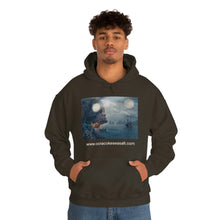 Load image into Gallery viewer, Ocracoke Sea Salt&#39;s Flag Ship Unisex Heavy Blend™ Hooded Sweatshirt
